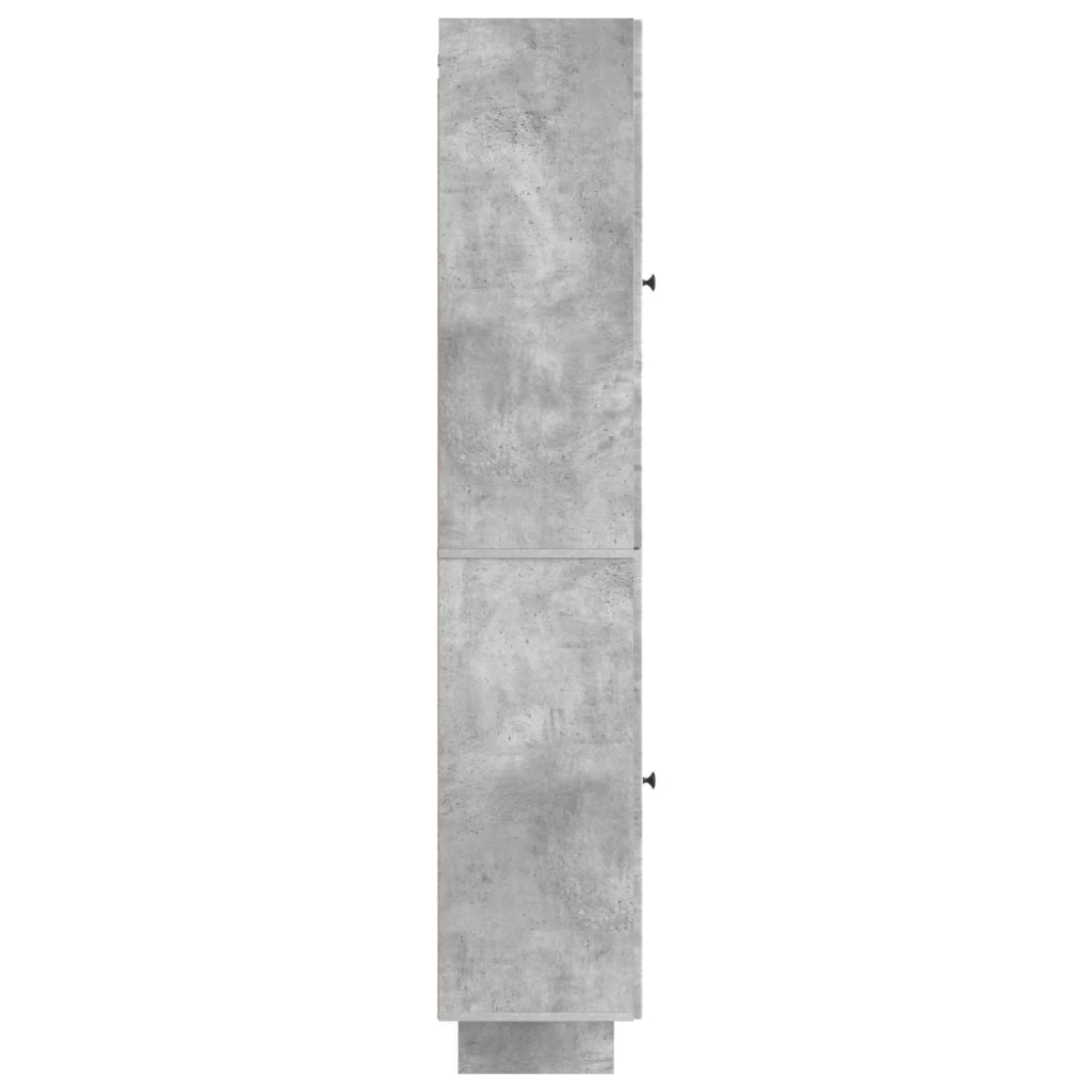 Set di armadi 2 pz Grigio Cemento Legno ingegnerizzato 3416370