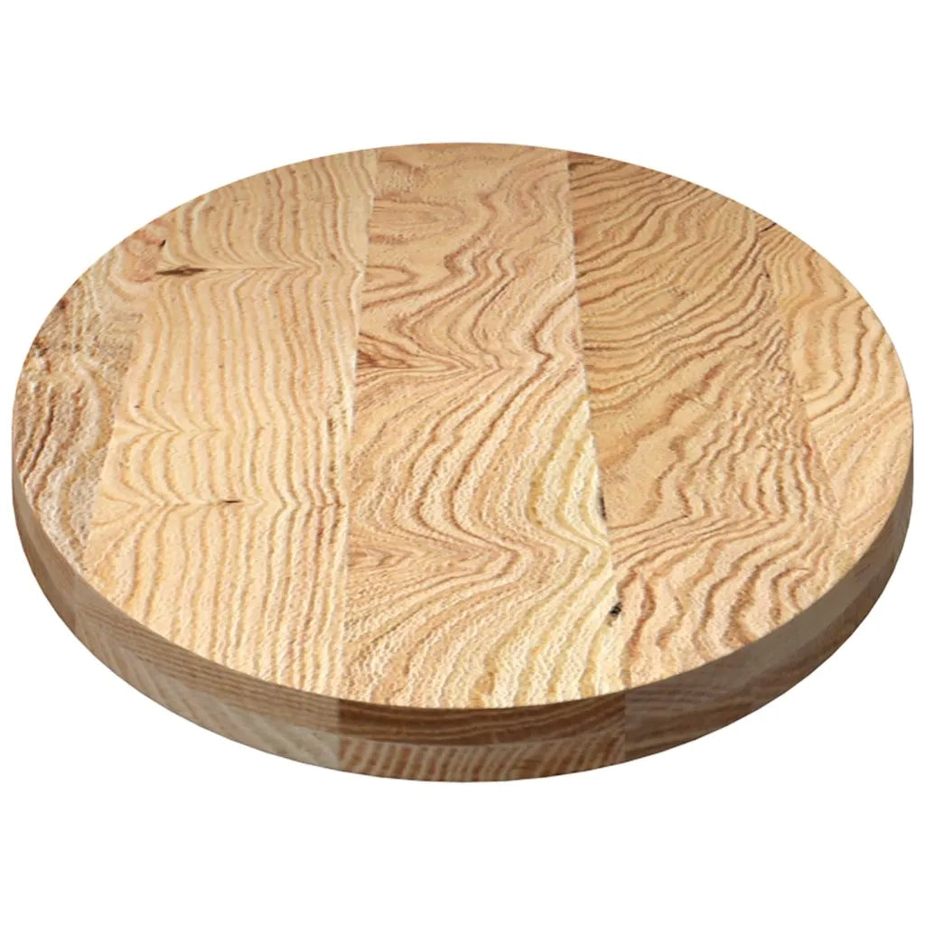 Dessus de table 140x60x4 cm bois de chêne massif ovale