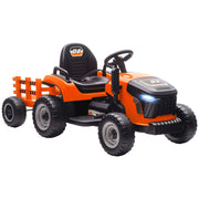 Trattore Elettrico per Bambini con Telecomando ¨C Xylo ¨C Soft Start, 3-8 Anni, Arancione