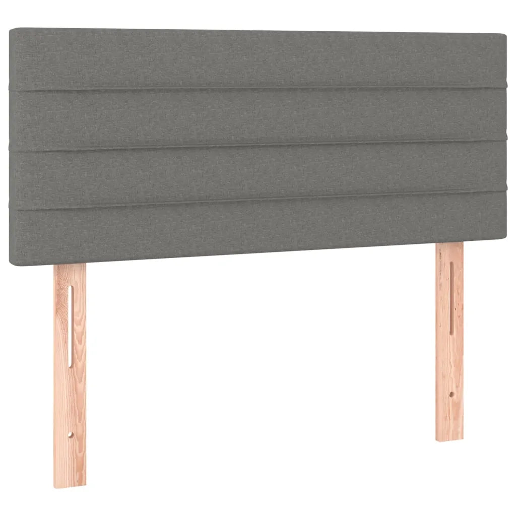 Testiera | Testata Grigio Scuro 80x5x78/88 cm in Tessuto