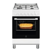 Electrolux LKK620000 LKK620000W Cucina A Gas Con Forno Elettrico Bianco