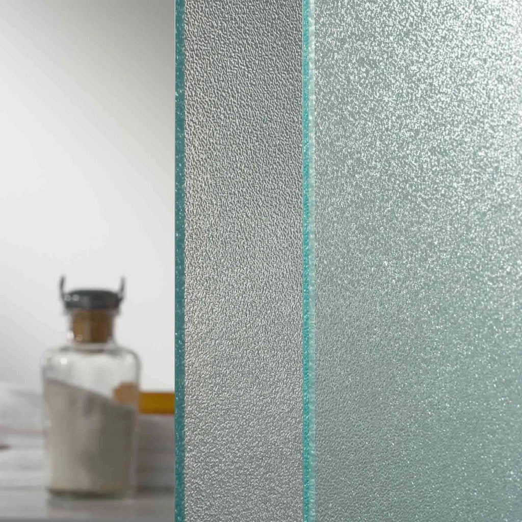 Box Doccia Angolare 90x120 cm 1 Anta Scorrevole in Cristallo Opaco 6mm H198 Fosterberg Viborg Duo