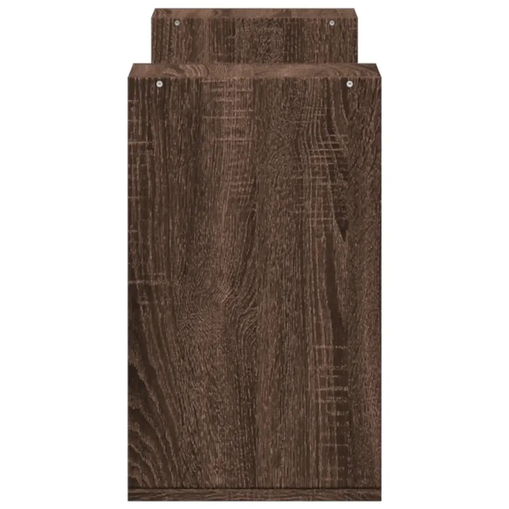 Mobili TV 2 pz | Armadietto TV | Mobile Porta TV Rovere Marrone 75x30x50 cm in Legno Multistrato