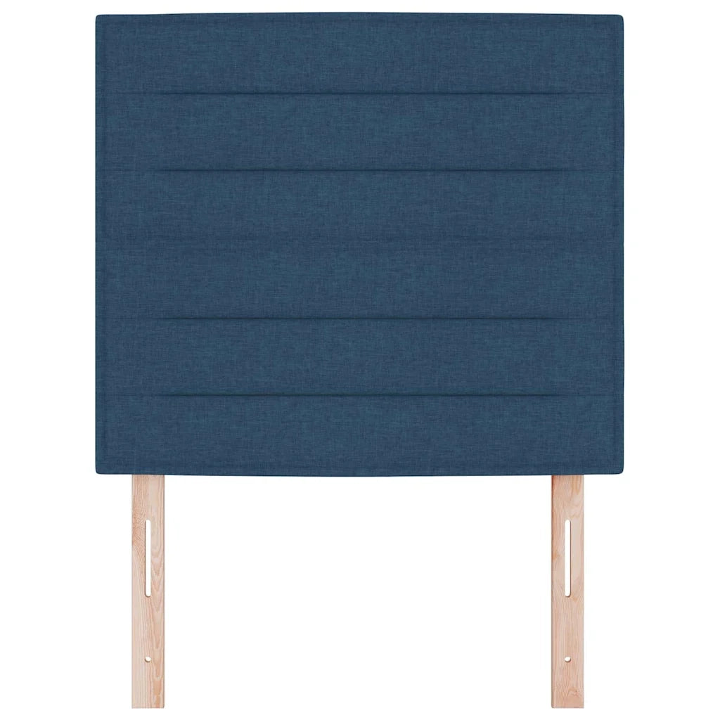 Testiera Blu 80 cm Tessuto 3337669