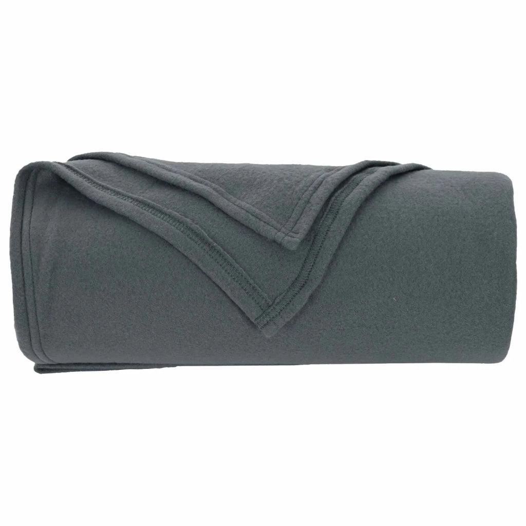 Coperta Grigio scuro 170 x 130 cm Panno 42017013