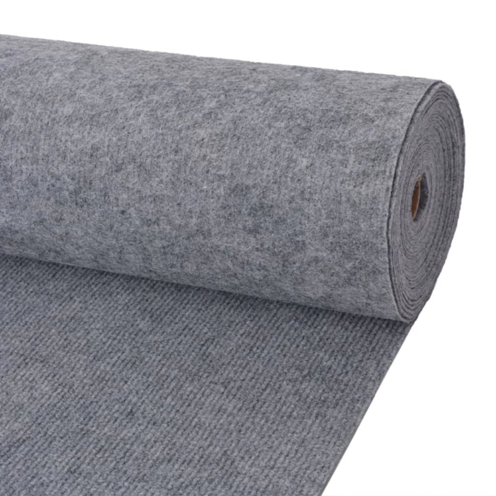 Tappeto Grigio 1,2 x 15 m Poliestere 331338