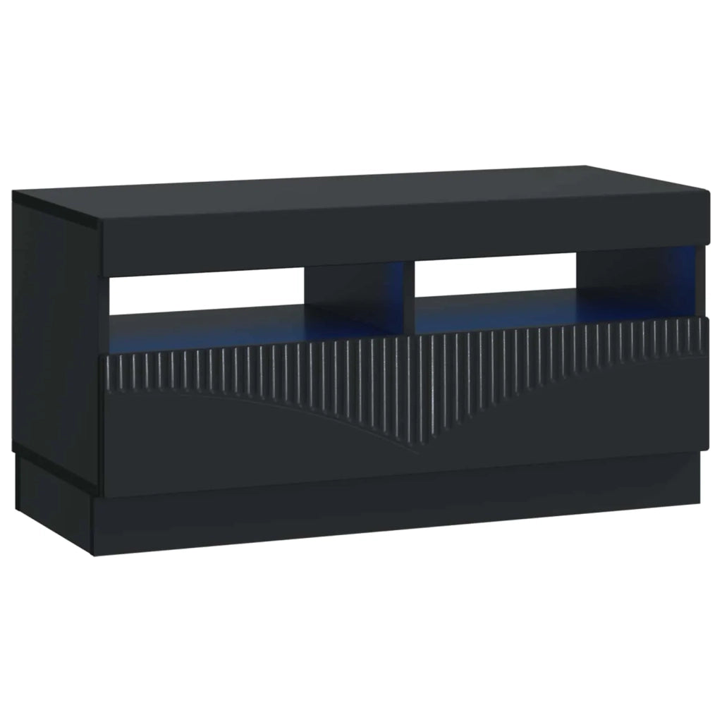 Mobile TV LED HOORN 3 pz Nero Legno ingegnerizzato 3416838