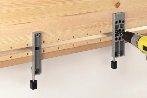 Wolfcraft Guida Professionale per Spinatura e Giunzioni Precise in Legno – 3750000