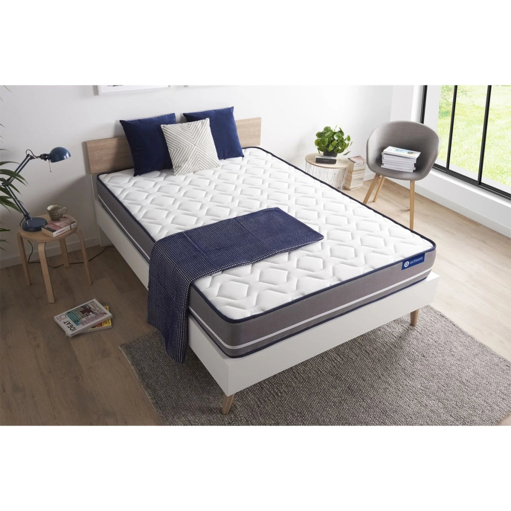 Materasso Actilatex pur 130x200cm - Spessore : 20cm - Lattice e memory foam - Rigido