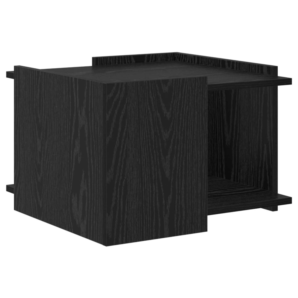 Tavolino da salotto | Tavolino da caff¨¨ | Tavolino da Soggiorno Rovere Nero 50,5 x 50 x 33 cm