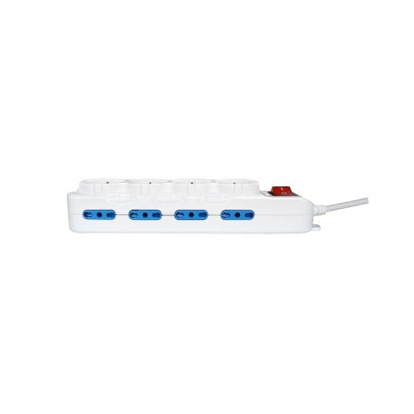 MULTIPRESA 12 POS. BIANCA ITA/SCHUKO