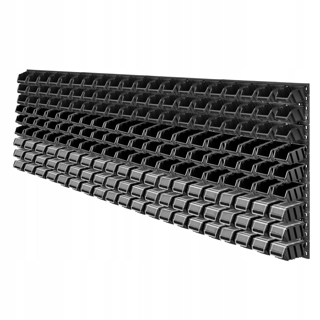 Pannello portautensili KADAX da parete per officina, 232x78 cm, 180 scomparti, garage/officina.