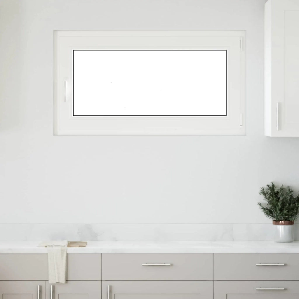 Finestra per Soffitta RISOR 110 x 50 cm PVC e Vetro Bianco CFW5386312