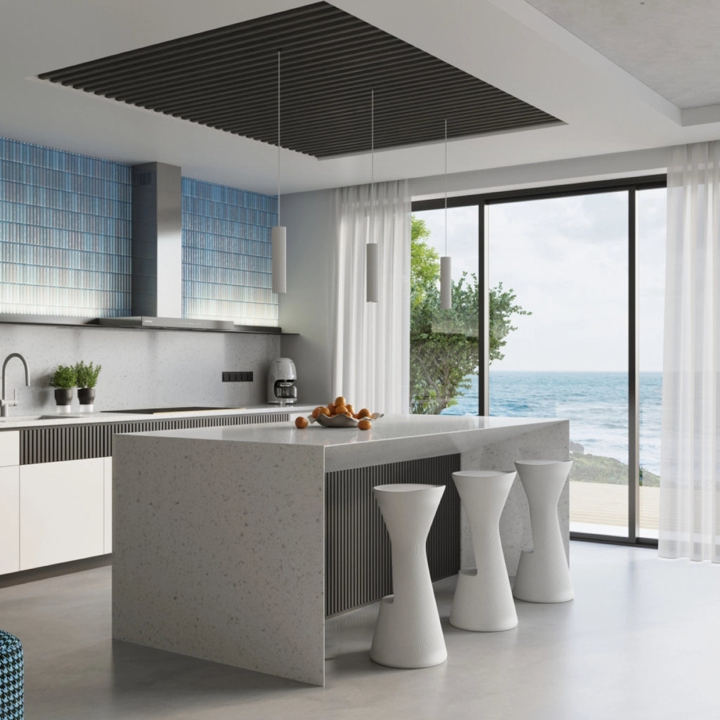 Lampada da soffitto KARBON 10 bianco