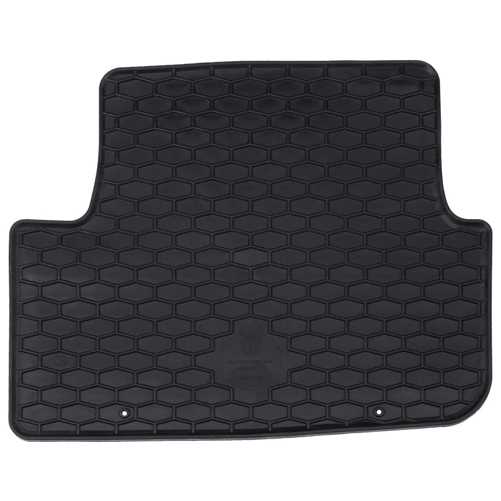 Tappetino per Auto 4 pcs Nero Gomma 42029135