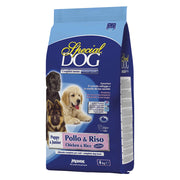 CROCCHETTE PER CANI JUNIOR 'SPECIAL DOG' pollo e riso - kg 4  - MONGE