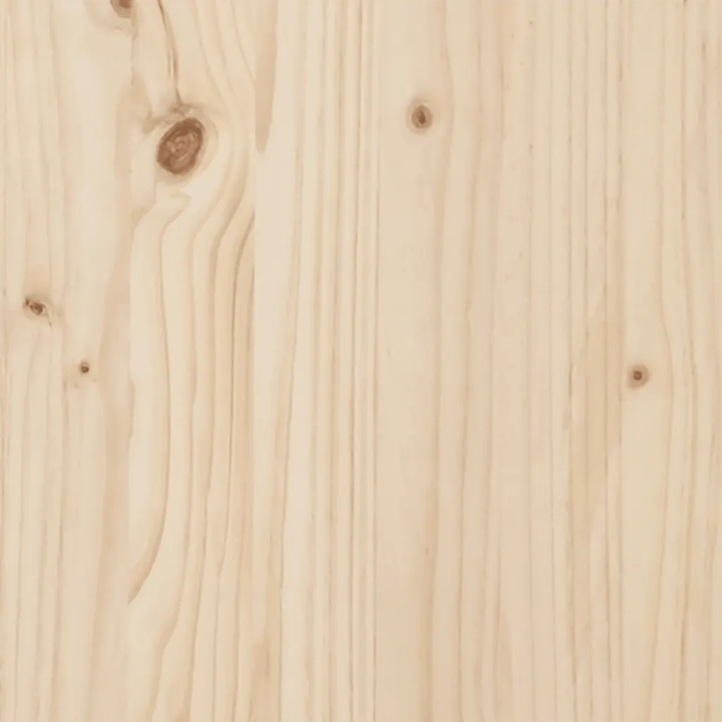 Letto senza Materasso-Struttura Letto 120x200 cm in Legno Massello di Pino 236476