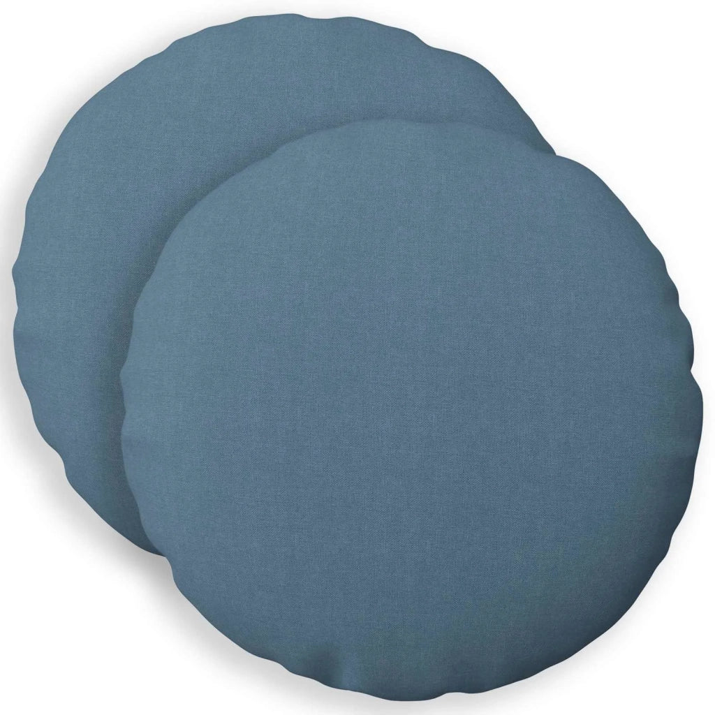 Cuscino con cuscino HEERLEN 2 pz Blu jeans Tessuto 929009