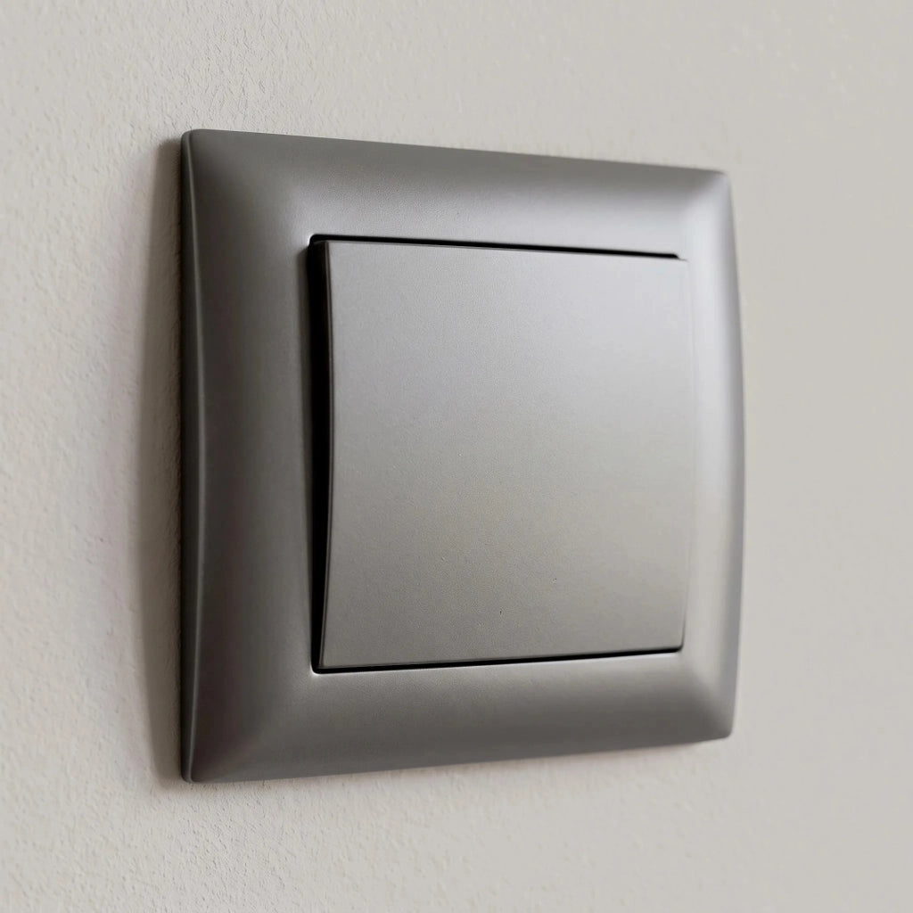 Interruttore Singolo Con Cornice Oste Jnh006-w Grey