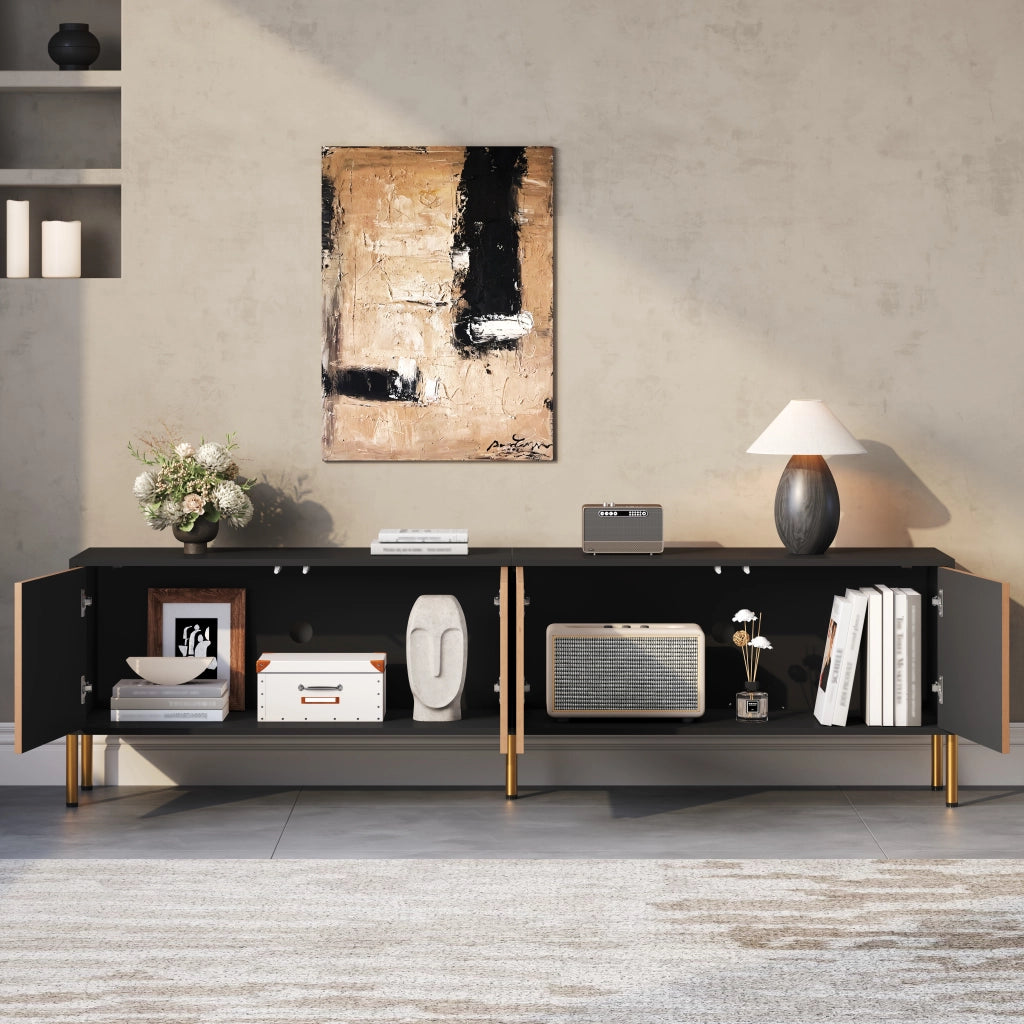 Mobile TV- design a blocchi colore- 179x35x53.5 cm
