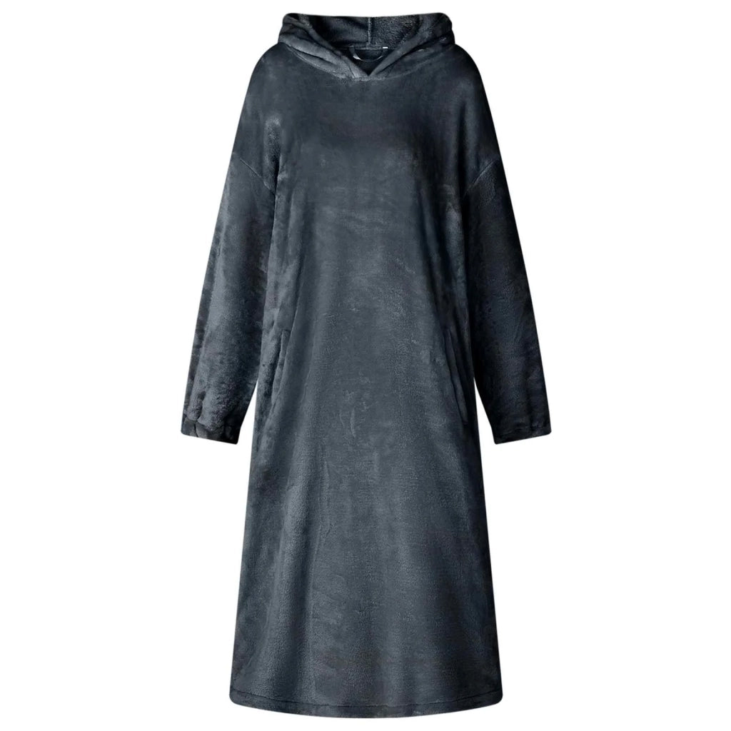 Felpa coperta Blu navy l Flanella CFW2403448