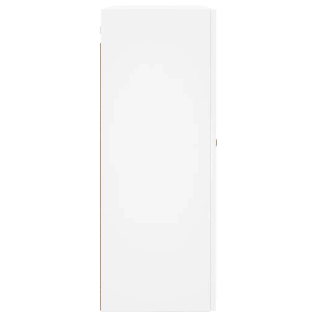 Armoire murale blanc 69,5x34x90 cm