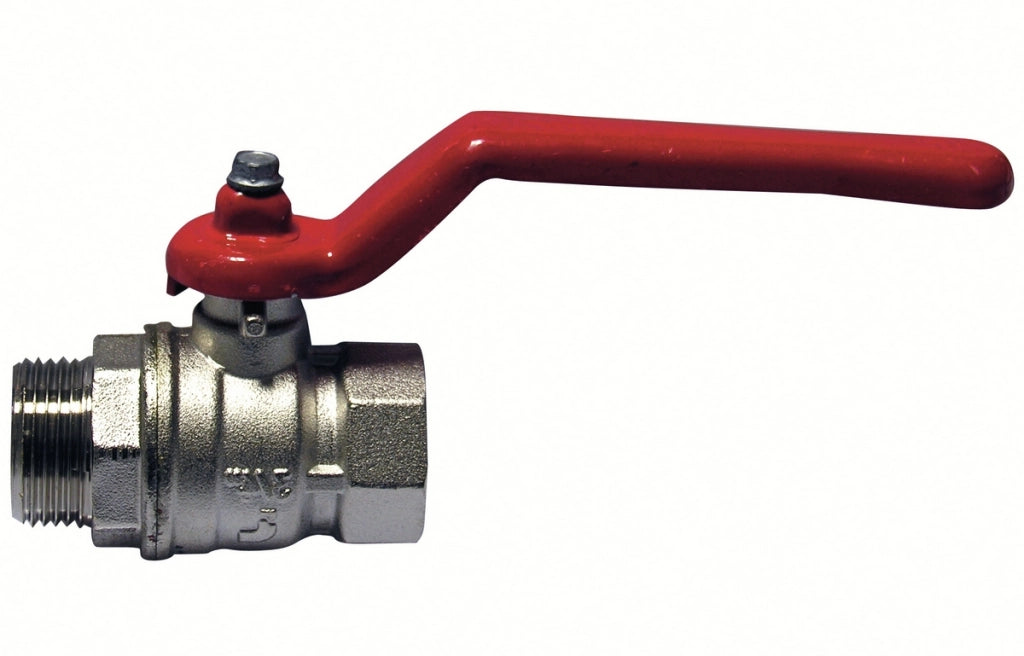 VALVOLA A SFERA MF CON LEVA ROSSA- 2 (DN 50)  25 bar / 362.5 psi- ITAP- pezzi 1