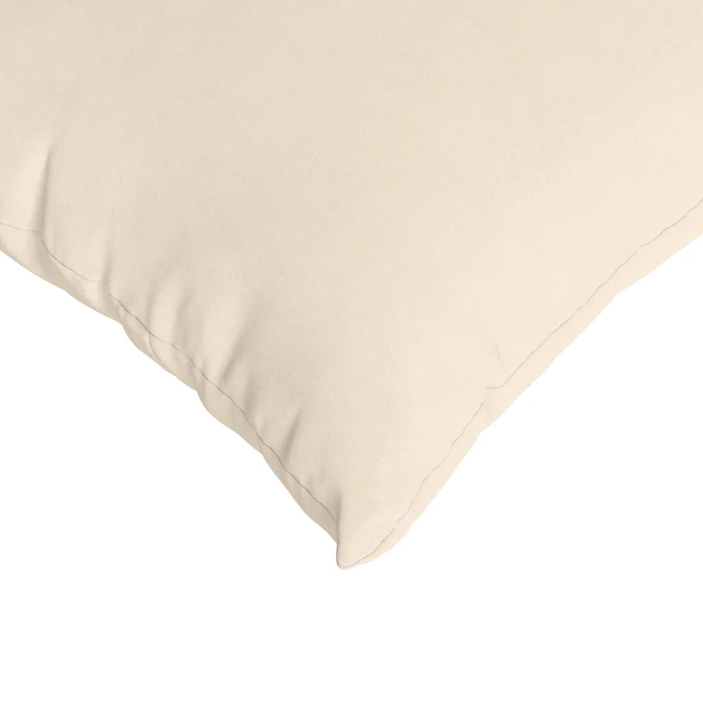 Cuscini da Divano 2 pcs Beige 45 x 45 cm Tessuto 42013945