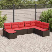 Set di divani con cuscino 6 pcs polyrattan 3360565