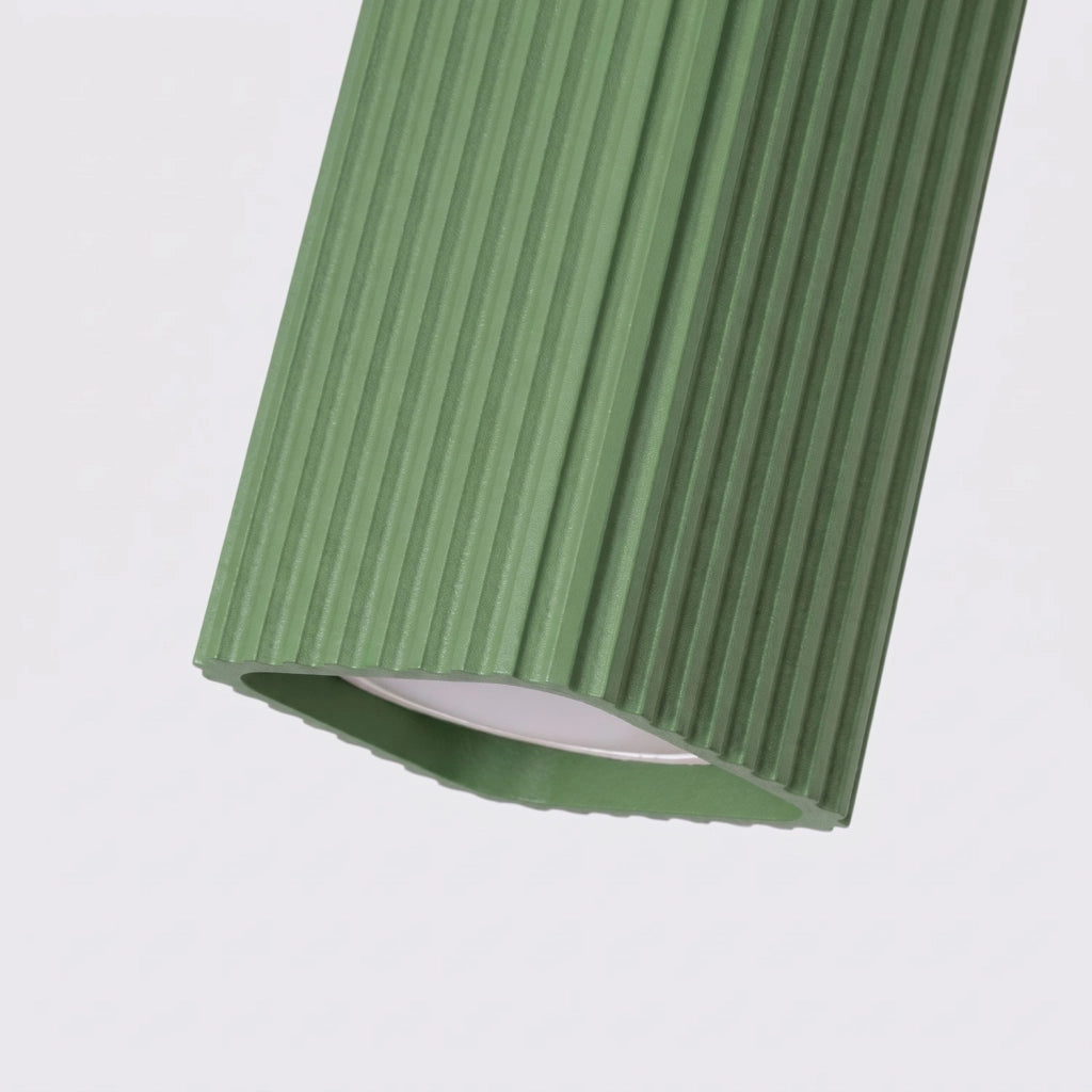 Plafoniera RAYO 6L verde salvia