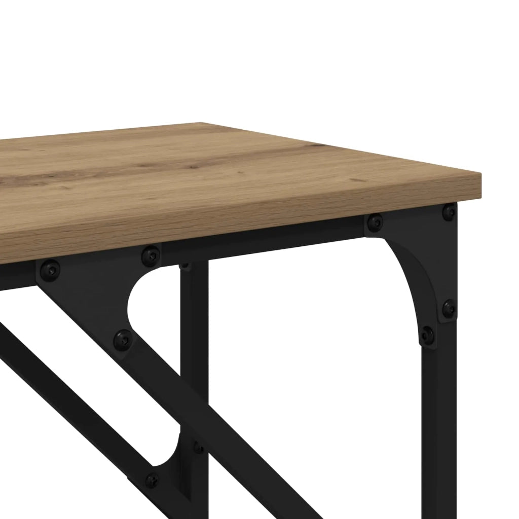 Table console Chêne artisanal 180 x 30 x 75 cm