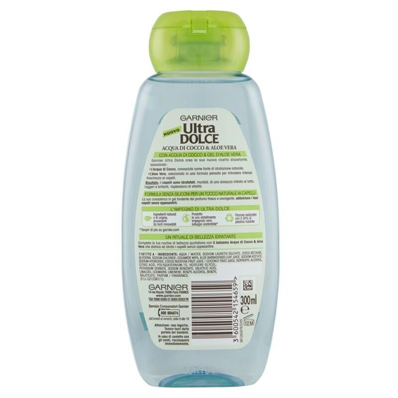 ULTRA DOLCE SHAMPOO CON ACQUA DI COCCO 300ML