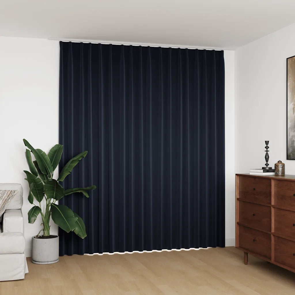 Tenda Oscurante con Ganci Antracite 290x245 cm