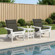 Cuscino per sedia a schienale basso GEMERT 2 pz 100% Poliestere 946468