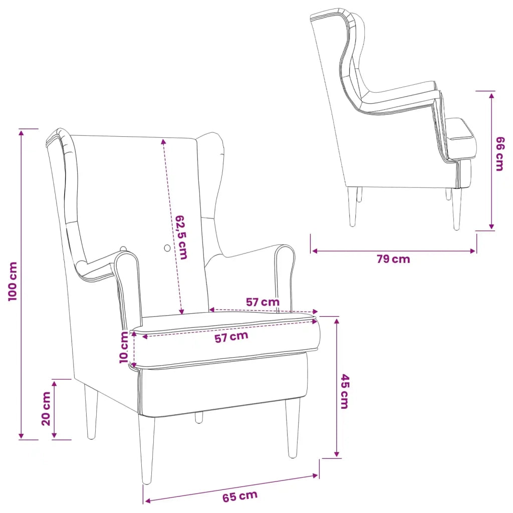 Poltroncina-Poltrona Beige ARES