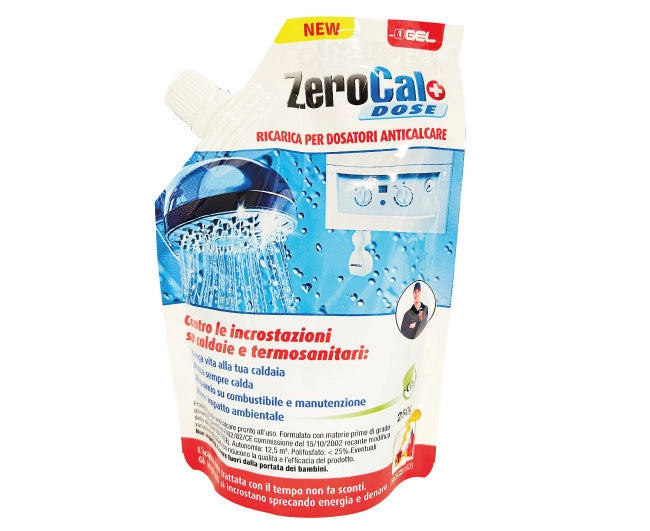 RICARICA ZEROCAL DOSE 250 GR   GEL S.P.A.