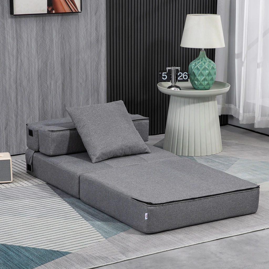 Poltrona Letto ¨C Minimal ¨C Grigio Scuro 70x70x61