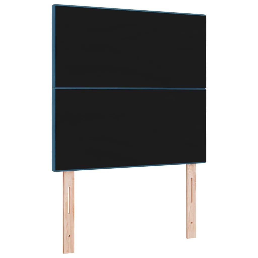 Testiera | Testata Blu Scuro 90 cm Velluto