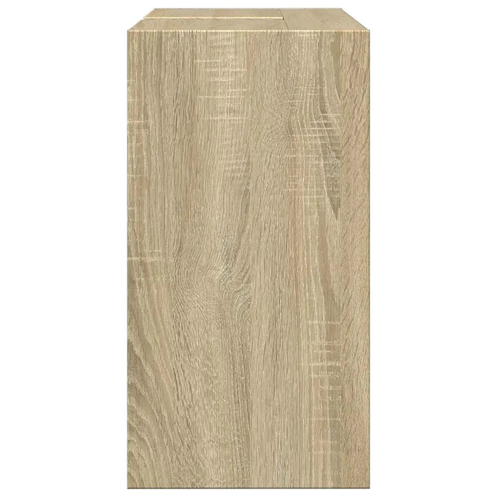 Armoire d'évier chêne sonoma 63x29x55 cm bois d'ingénierie