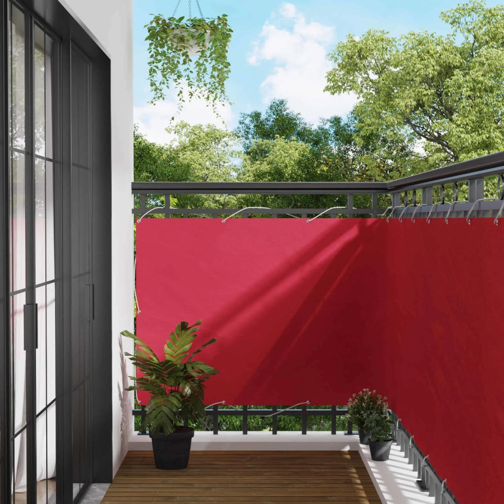 Schermo da balcone | Paravento da Balcone Borgogna 120 x 700 cm