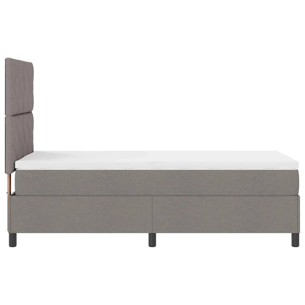 Letto a molle con materasso Talpa 90 x 190 cm Tessuto 3339431