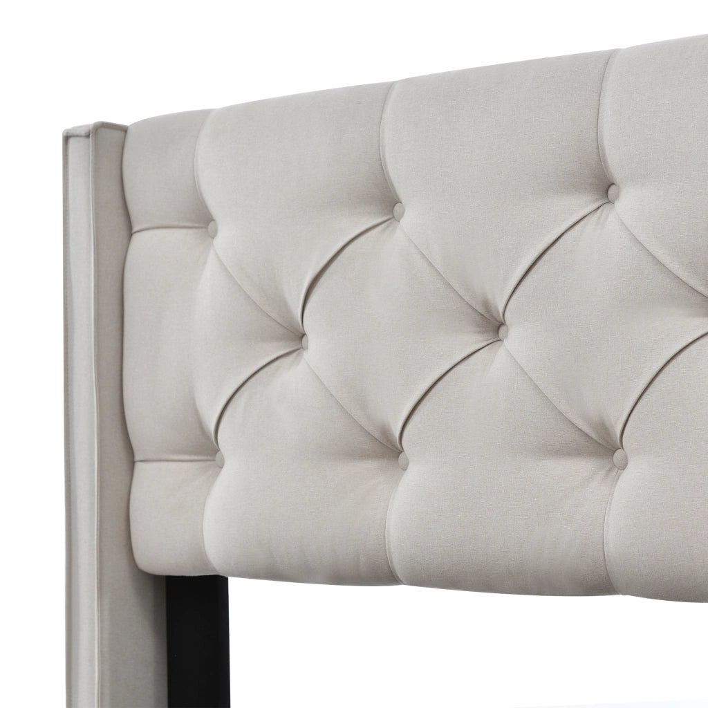 Letto singolo contenitore 90x200 cm grigio chiaro