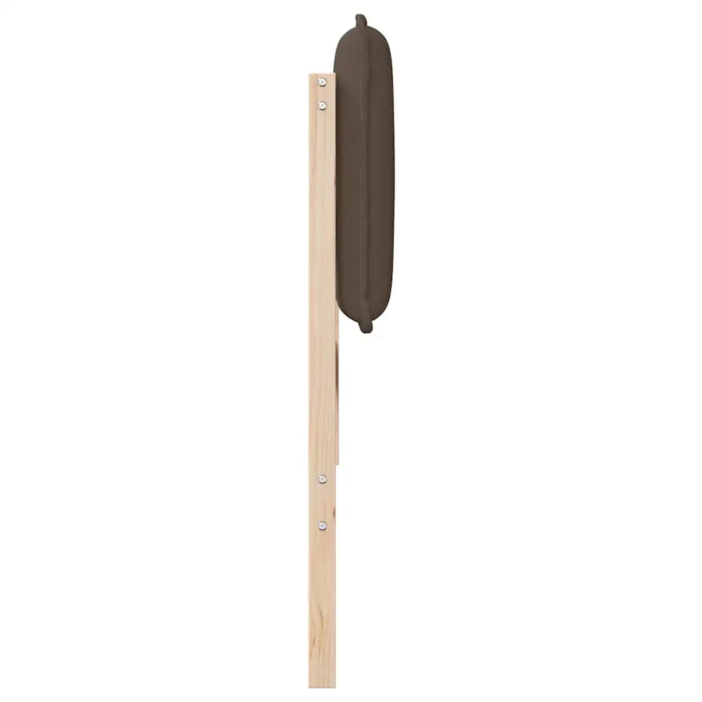 Testiera | Testata imbottita con Testiera | Testata Grigio Naturale e Chiaro 140 cm