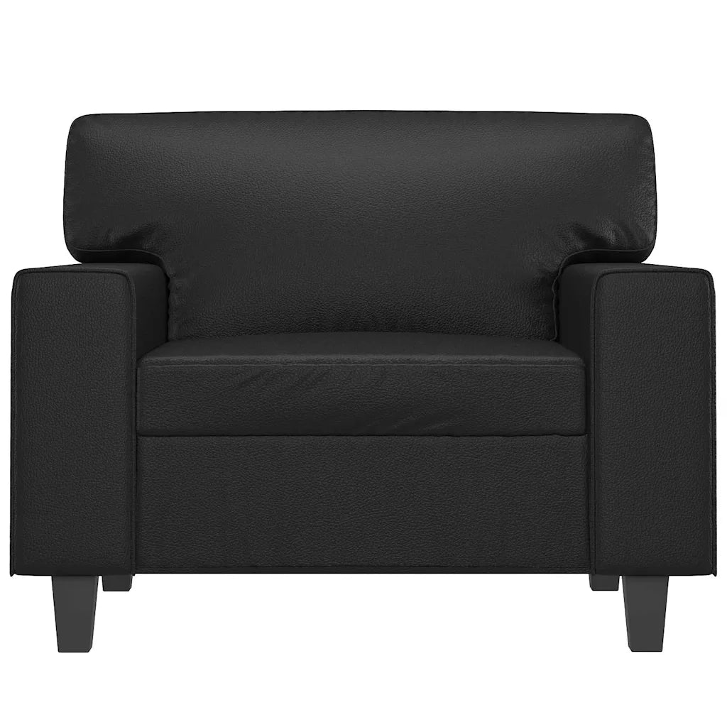 Poltrona Nera 60 cm in Similpelle 359407