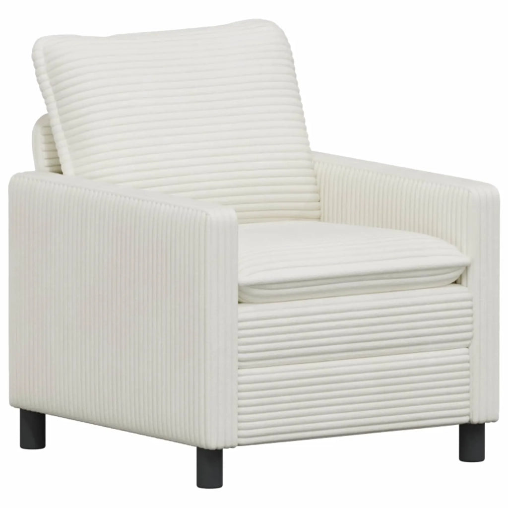 Set di divani 2 pcs Crema Poliestere 3417054