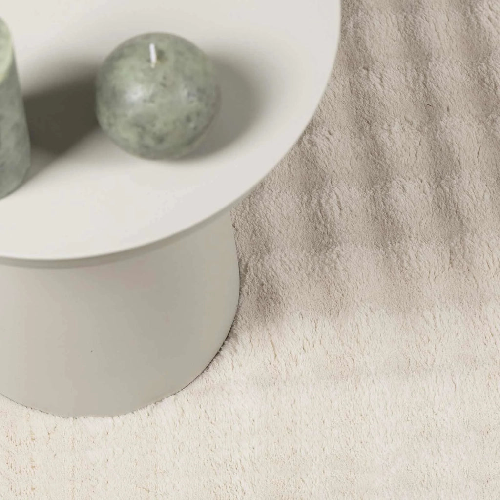 Tappeti per area Quadrato SIROLO Beige 200 x 200 cm Poliestere 42022747