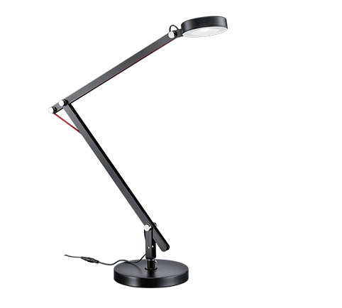 Lampada da Tavolo Scrivania Studio Ufficio Morsetto Nera Amsterdam GD Trio