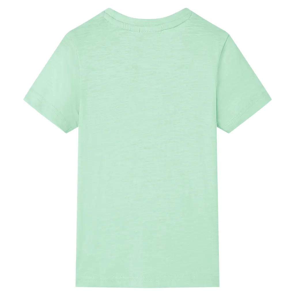 Maglietta da Bambino Verde Chiaro 140