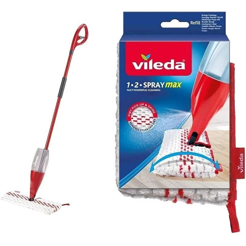 VILEDA SISTEMA LAVAPAVIMENTI SPRAY CON PANNO IN MICROFIBRA