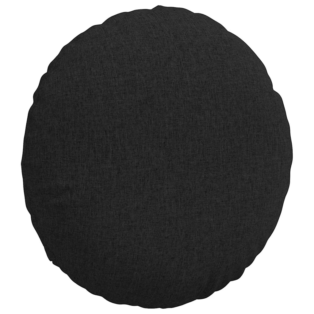 Cuscini per Seduta 2 pz | Cuscini per sedie Nero ?80 x 29 cm Tessuto
